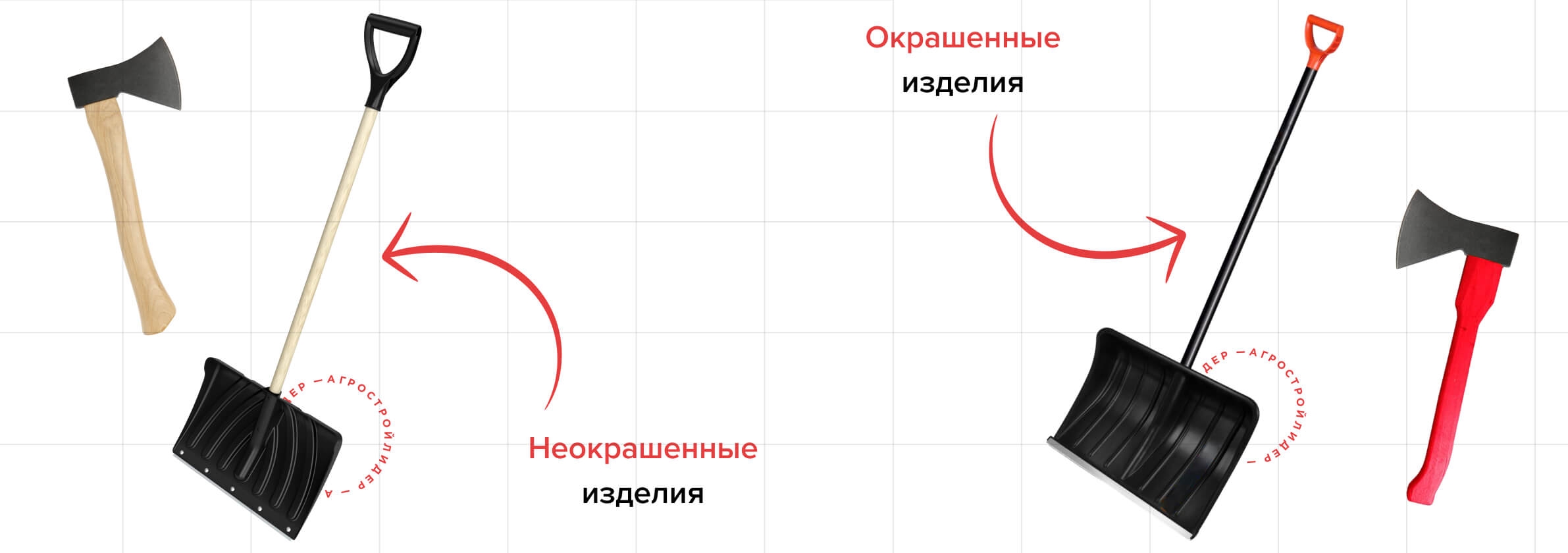 Наглядные преимущества окраски