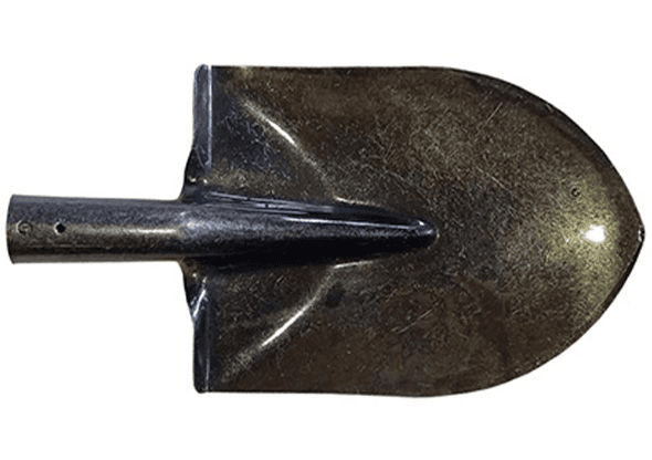 Лопата штыковая универсальная без черенка, рельсовая сталь