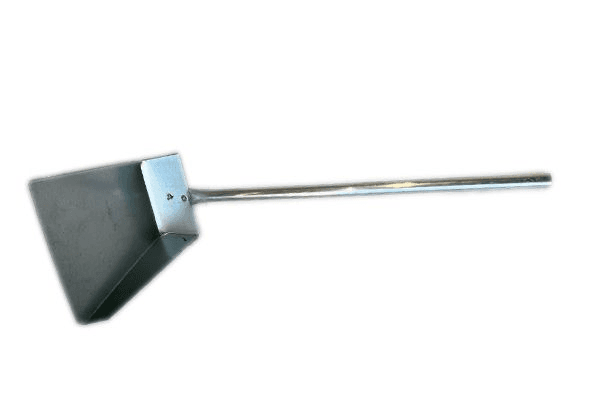 Совок хозяйственный металлический с длинной ручкой - Агростройлидер