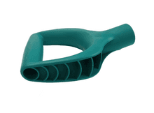 Ручка пластиковая V-образная Ф32мм Премиум. Бирюзовая