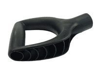 Ручка пластиковая V-образная Ф32мм Премиум. Черная