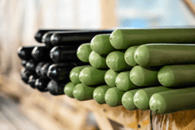 Черенок деревянный 25⌀ КРАШЕНЫЙ