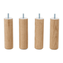 Прямые мебельные ножки из березы 150 мм