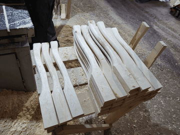 Топорище большое 550 мм., в/с